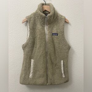 Patagonia sherling women’s vest sz small